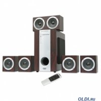  SVEN HT-435D Cherry Home Theater System (5x15W+Subwoofer 35W, DD5.1/DTS Decoder, )