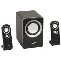  SVEN MS-908 2.1 Black-Silver (2x8W +Subwoofer 12W)