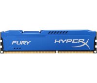   8Gb PC3-12800 1600MHz DDR3 DIMM CL10 Kingston HX316C10F/8 HyperX FURY Blue Series