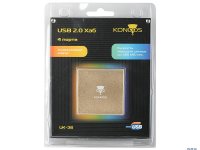  USB2.0 HUB 4  Konoos UK-36 