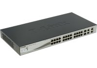 D-Link DES-1210-28P    24  PoE 10/100Base-TX + 2  10/100/1000