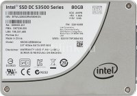   2.5" 80Gb Intel? DC S3500 series SSD SATA 6Gb/s (SSDSC2BB080G401) MLC Chip, 20nm,, 7mm,