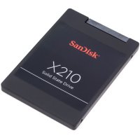  2.5" 256Gb SanDisk X210 (SD6SB2M-256G-1022I), SATA 6Gb/s, Read/Write: 505 MBs/470 MBs, 7mm