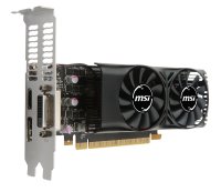  MSI GeForce GTX 1050 1404Mhz PCI-E 3.0 2048Mb 7008Mhz 128 bit DVI HDMI HDCP (GTX 1050 2GT