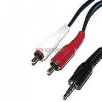 5bites (AC35J2R-020M)  Jack3.5-M --) 2RCA-M 2 