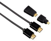  HDMI-HDMI, 1.5m, HAMA H-115059,  mini  micro HDMI v1.4