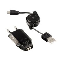    USB - microUSB (Hama H-104824 Roll-Up Picco) ()