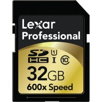   Lexar Professional SDHC 32GB Class 10 UHS-I (90Mb/s)