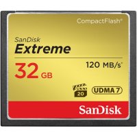   Sandisk 32GB Extreme CF 120MB/s 800x (SDCFXS-032G-X46)