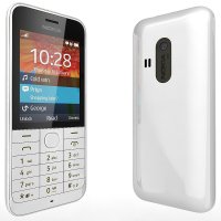   NOKIA 220 Dual SIM White (DualBand, 2.4" 320x240, GPRS+BT, microSD, 2Mpx, S40)