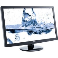 24"   AOC e2460Phu (Black)    (LCD, Wide, 1920x1200, D-Sub, DVI, HDMI, USB2