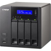 QNAP TS-412   4 x 3.5"  2.5" HDD   SATA I  SATA II, 2  GbLAN,4xUS