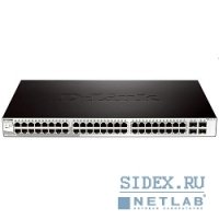    D-link DGS-1210-52/B1A Gigabit Smart Switch with 48 10/100/1000Base-