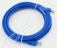   Patchcord molded 5E Copper 2m Blue