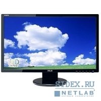  24" ASUS VE248H gl.Black, LED, 1920x1080, 2ms, 250cd/m2, 1000:1 (ASCR 10M:1), D-Sub, DVI-D (