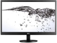  AOC 23.6" e2470swda/01 Black TN LED 5ms 169 DVI M/M 20M1 250cd