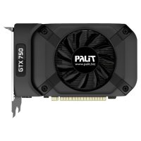  2048Mb Palit GeForce GTX750 PCI-E StormX 128bit DDR5 DVI mHDMI NE5X750 Retail