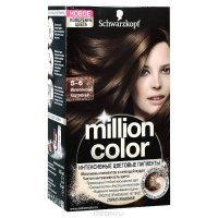 Schwarzkopf    "Million Color", 5-6.  