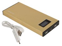  Ross&Moor PB-MS011 (Gold) (2xUSB 2.1A, 16000mAh, Li-Pol)