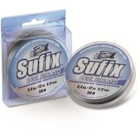  Sufix Ice Braid Steel Gray 50  0.10  10lb