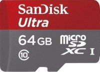   microSD 64GB SanDisk Ultra Android microSDHC Class 10, 30 MB/s (SD )