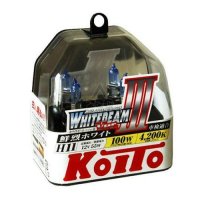   Koito H11 12V 55W (100W), Whitebeam 4000K, 2 , P0750W