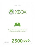 k4w-00544   Microsoft Xbox Live 2500 RUB