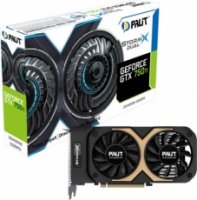  1024Mb Palit GeForce GTX750TI STORMX PCI-E 128bit DDR5 DVI miniHDMI CRT HDCP Retail NE5X7