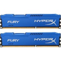  Kingston DDR3 DIMM 8GB (PC3-10600) 1333MHz Kit (2 x 4GB) HX313C9FK2/8 HyperX FURY Blu Series