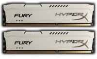   8Gb (2x4Gb) PC3-10600 1333MHz DDR3 DIMM CL9 Kingston HX313C9FWK2/8 HyperX FURY Wh