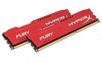   Kingston HyperX Fury Red PC3-10600 DIMM DDR3 1333MHz CL9 - 16Gb KIT (2x8Gb) HX313C9FRK