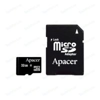   Apacer microSD 32Gb microSDHC Class 4 (SD ) (AP32GMCSH4-R)