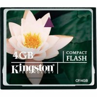 4Gb   CompactFlash (CF) Kingston Compact Flash (CF/4GB)