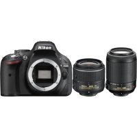    Nikon D5200 Kit AF-S 18-55 VR II + 55-200 VR