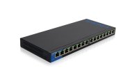  Linksys LGS116P-EU 16 ports 1000Mbps PoE