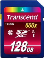 - SDXC 128  Transcend 600x, Class 10 UHS-1 ( TS128GSDXC10U1 )