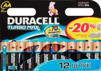  Duracell LR6/MX 1500-12 BL TURBO MAX AA