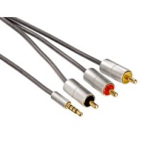  3.5  Jack 4 pin (m) - 3  RCA "" (m),  ,  , 