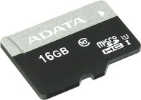   16Gb - A-Data Premier - Micro Secure Digital HC Class 10 UHS-I U1 AUSDH16GUICL10-R (