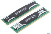   DDR-III 8Gb 1333MHz PC-10600 Crucial Ballistix (BLS2CP4G3D1339DS1S00CEU) 2*4 KIT