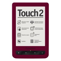   Pocketbook Touch 2 623 (Silver)(6",mono,1024x758,4Gb,FB2/PDF/DJVU/EPUB/DOC/TCR/JPG