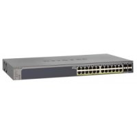 NETGEAR GS728TP-100EUS  PoE 24GE+4SFP ports (24 PoE ports with first 8 port supporting PoE