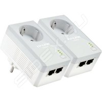  TP-LINK Powerline Ethernet TL-PA4020PKIT, 2xLAN