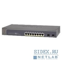  NETGEAR GS510TP-100EUS   Smart-  8GE+2SFP  ( 