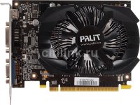  Palit GeForce GT 740 993Mhz PCI-E 3.0 1024Mb 1782Mhz 128 bit DVI HDMI HDCP OEM