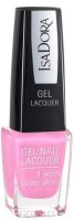 Isa Dora    "Gel Nail Lacquer", ,  222 Pink Bomb, 6 