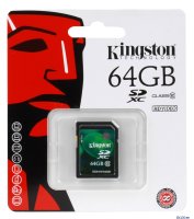  Micro SecureDigital 64Gb Kingston SDXC class 10 (SDCX10 / 64GBSP)