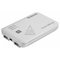 Defender   Lavita Fast 6000B 2*USB+1*Type-C, 6000 mAh, 3A (83625)