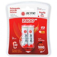  AA - AcmePower Ready-to-Use 2400 mAh Ni-MH (2 )