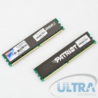   4096Mb (2x2048Mb) PC2-6400 800MHz DDR2 DIMM Patriot [PDC24G6400ELK]